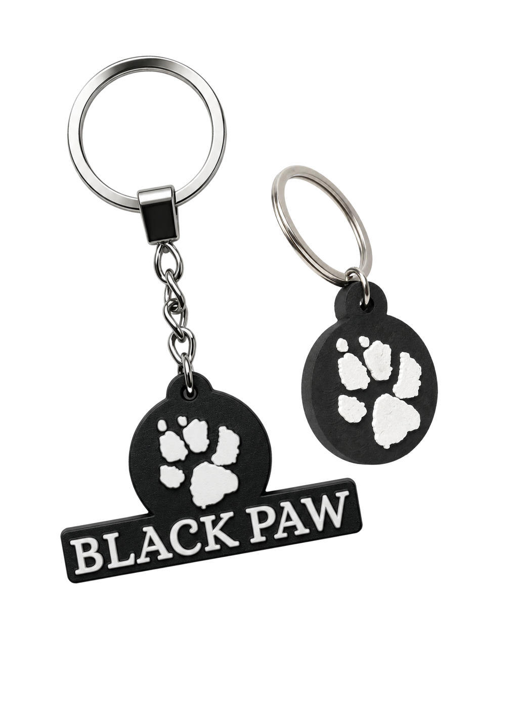 Kit Black Paw - Placa + Llavero