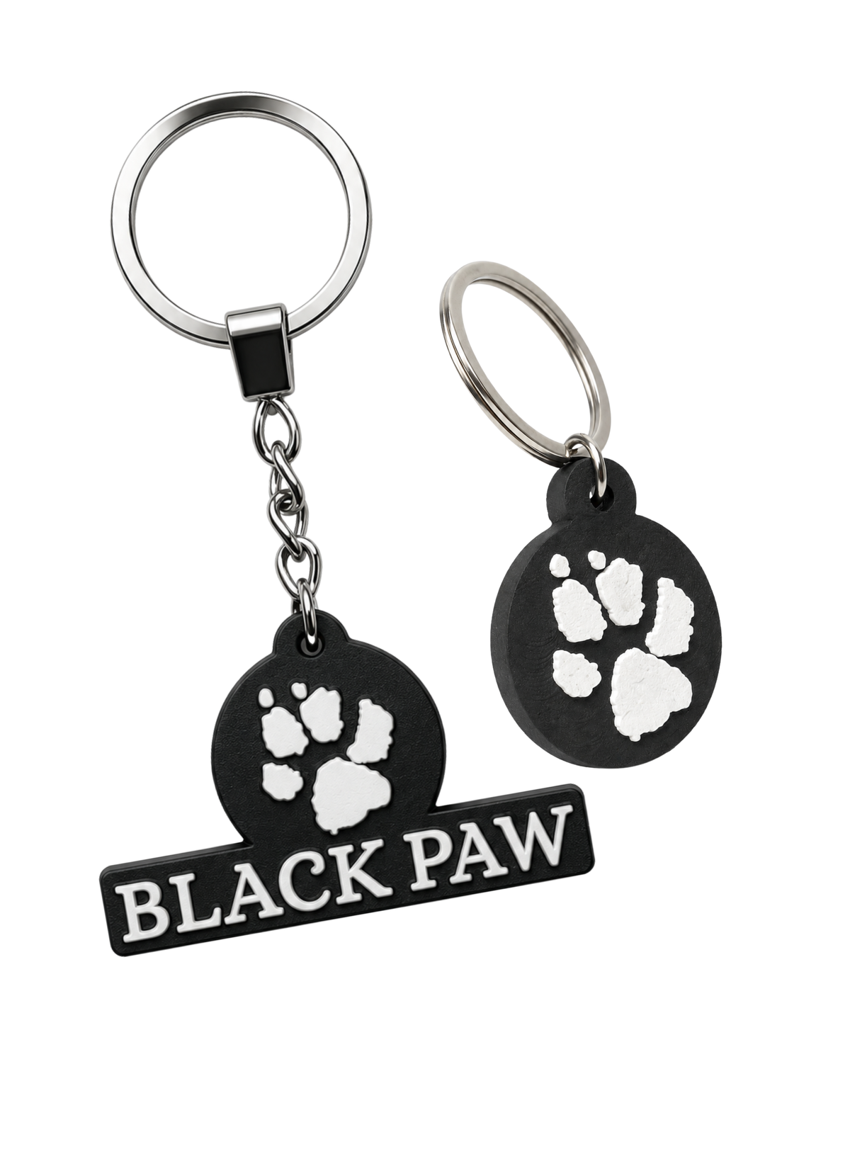 Kit Black Paw - Placa + Llavero