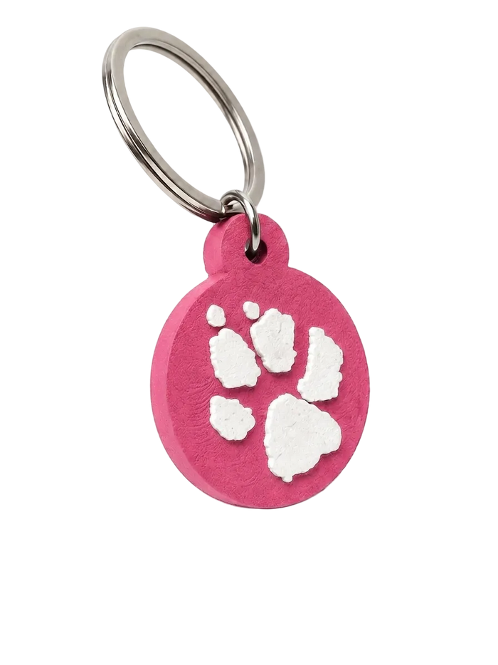 Placa Black Paw color Rosa